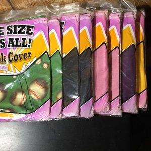 8 piece lot of OSFA Super Stretchy Book Covers $10
